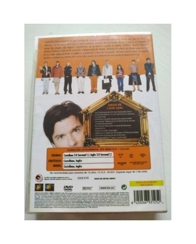Arrested Development Primera Temporada 1 Completa DVD Espa?ol Ingles Region 2 3T