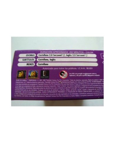 Padre de Familia Temporada 3 Completa - 3 x DVD Espa?ol Ingles Region 2 - 3T