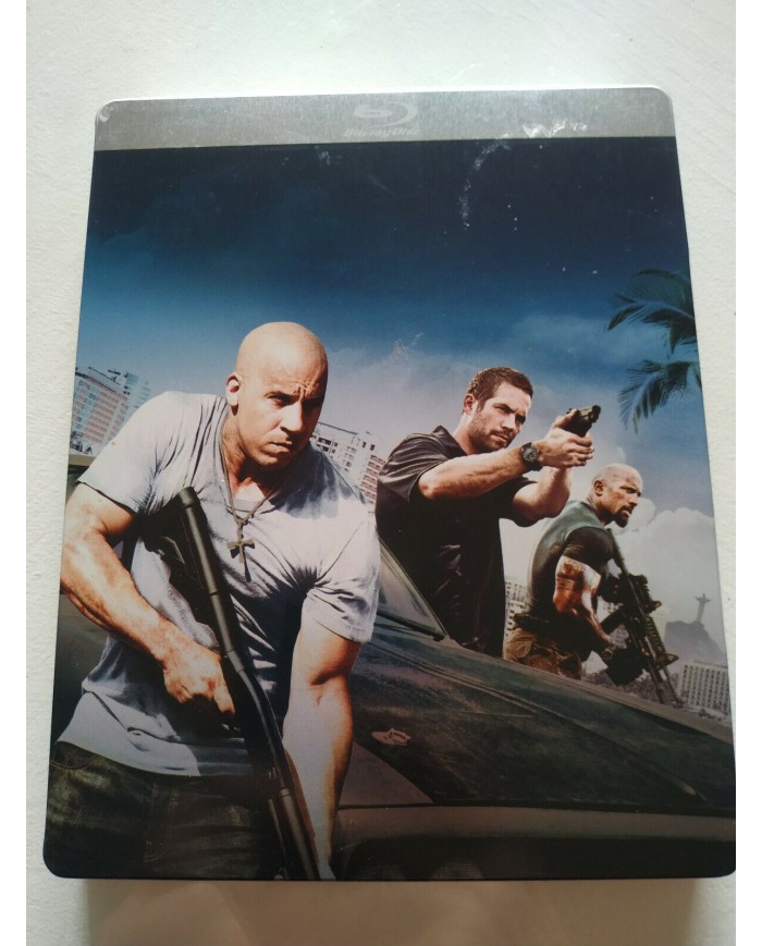 Fast And Furious 5 Steelbook Metalica Vin Diesel Paul Walker - Blu-Ray + DVD