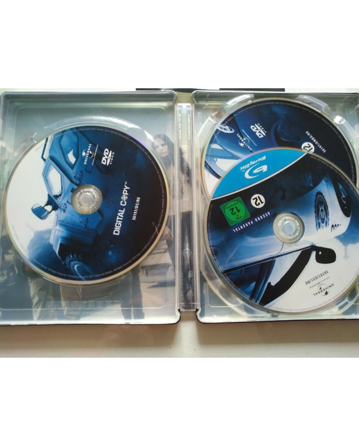 Fast And Furious 5 Steelbook Metalica Vin Diesel Paul Walker - Blu-Ray + DVD