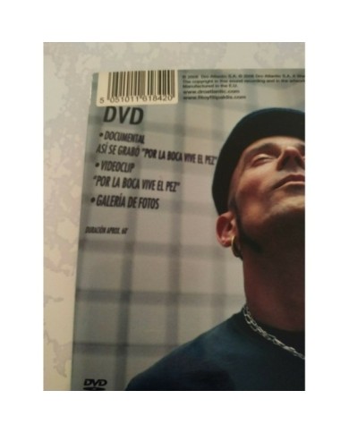 Fito & Fitipaldis Por la Boca Vive el Pez DRO 2006 - Solo el DVD Region All