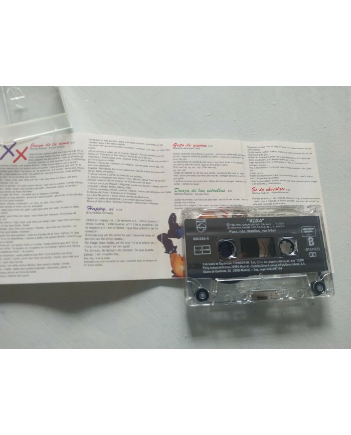Xuxa El Peque?o Mundo Philips 1994 Spain Press - Cinta Tape Cassette Am