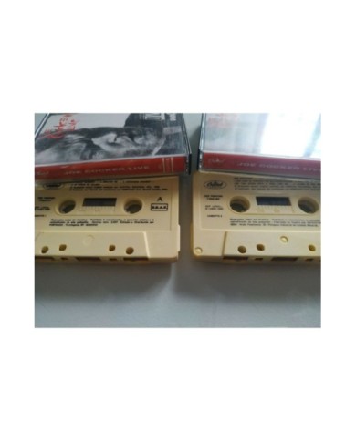 Joe Cocker Live 1990 Capitol Spain Edition - 2 x Cinta Tape Cassette 3T