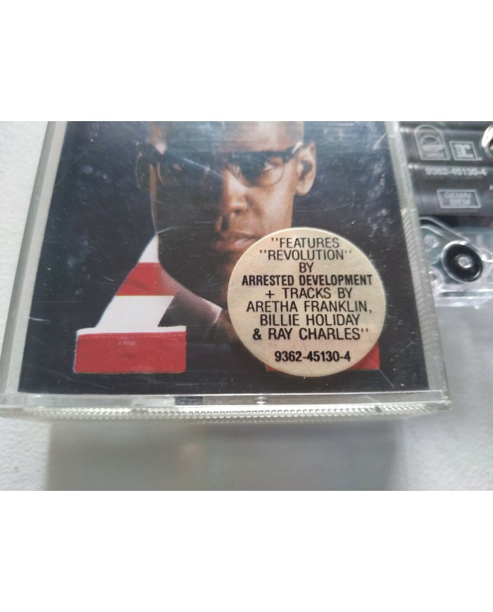Malcolm X Soundtrack 1992 Warner Aretha Franklin - Cinta Tape Cassette Am