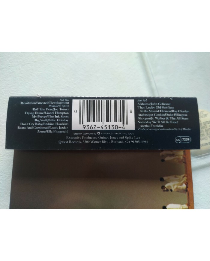 Malcolm X Soundtrack 1992 Warner Aretha Franklin - Cinta Tape Cassette Am