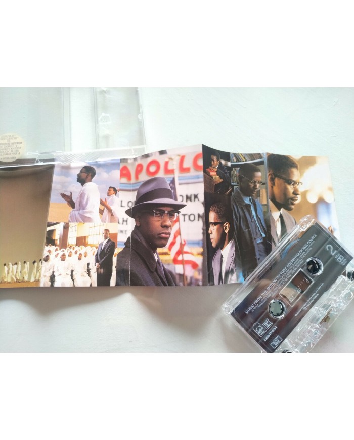 Malcolm X Soundtrack 1992 Warner Aretha Franklin - Cinta Tape Cassette Am