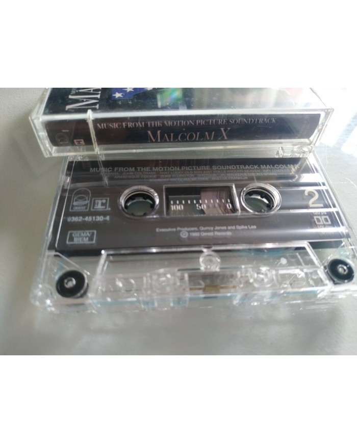 Malcolm X Soundtrack 1992 Warner Aretha Franklin - Cinta Tape Cassette Am