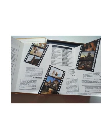 El Quijote Cervantes Manuel Gutierrez Aragon Fernando Rey - 2 x VHS Espa?ol 3T