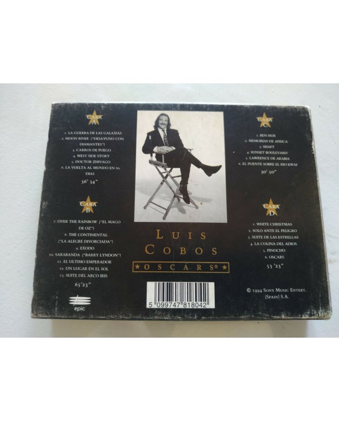 Luis Cobos Oscars 1994 Sony - 2 x Cinta Tape Cassette