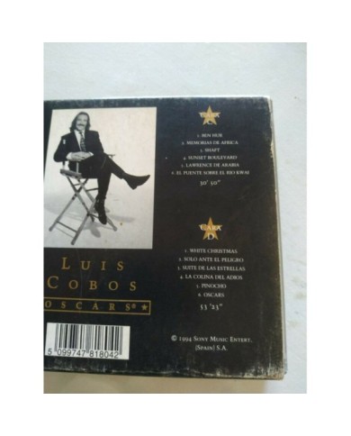 Luis Cobos Oscars 1994 Sony - 2 x Cinta Tape Cassette