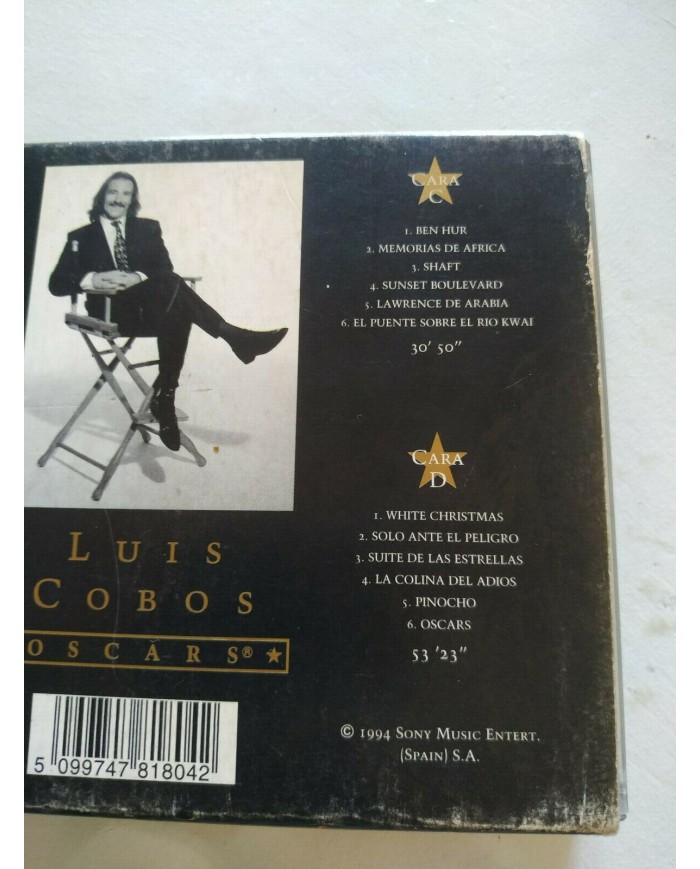 Luis Cobos Oscars 1994 Sony - 2 x Cinta Tape Cassette