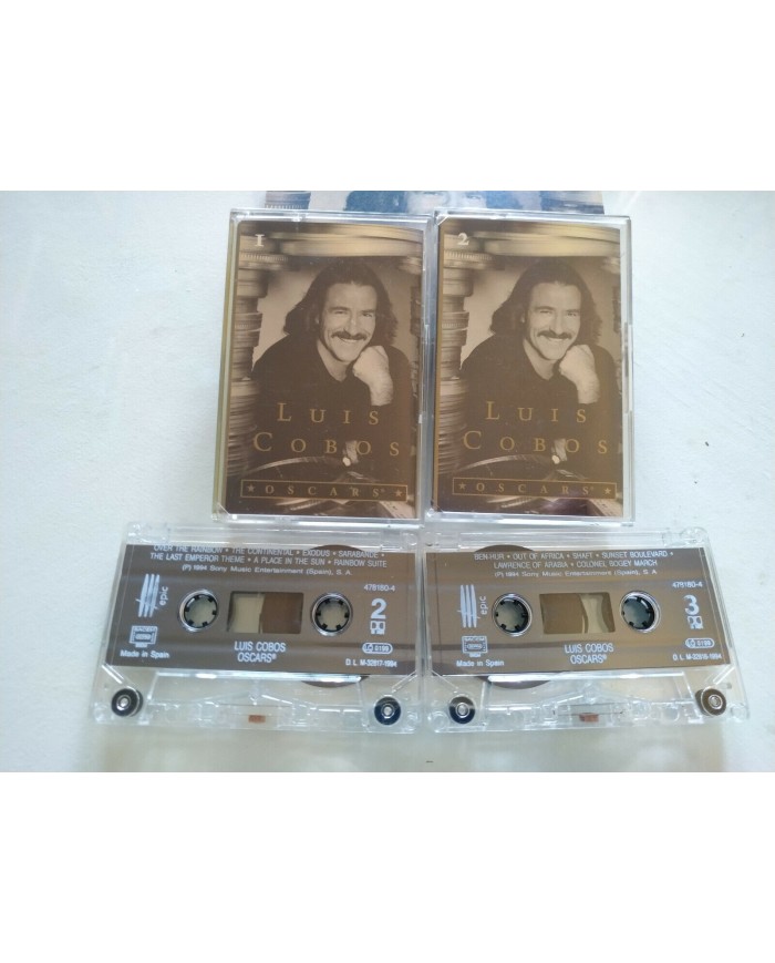Luis Cobos Oscars 1994 Sony - 2 x Cinta Tape Cassette