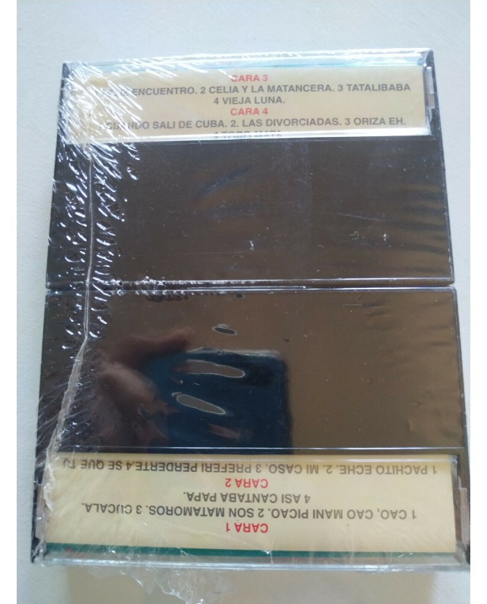 Celia Cruz 16 Super Exitos Irresistibles - 2 x Cinta Tape Cassette Nuevo