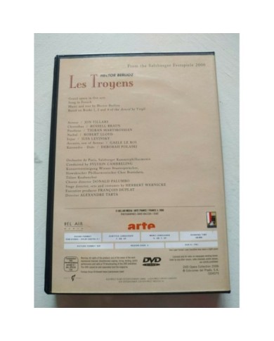 Hector Berlioz Les Troyens II Opera Cambreling DVD V.O. with Subtitles Region 2
