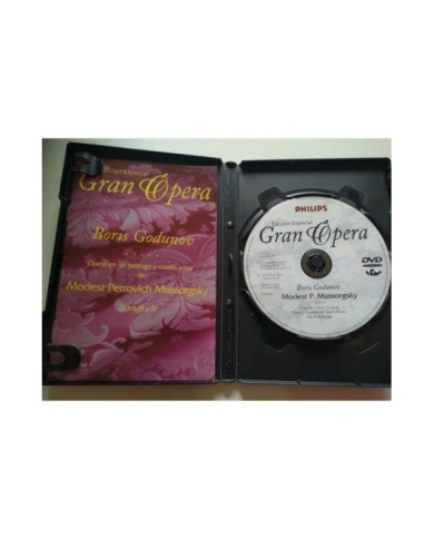 Boris Godunov Modest Petrovich Mussorgsky Opera - DVD V.O. Subtitulos Region 2