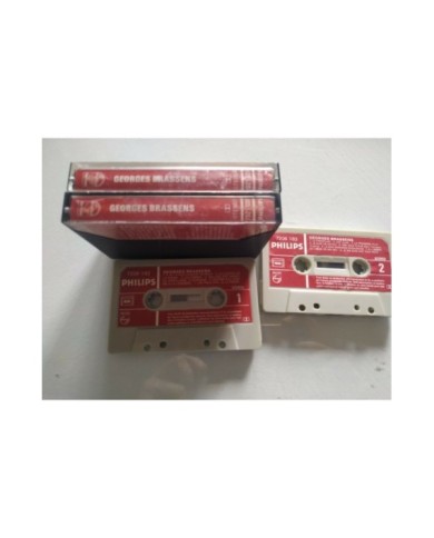 Georges Brassens Exitos Philips France Edition - 2 x Cinta Tape Cassette