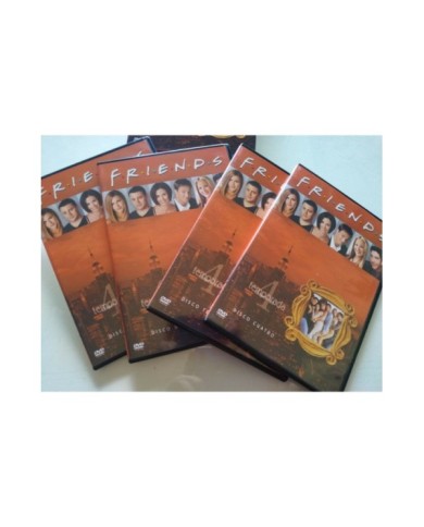 Friends Cuarta Temporada 4 Completa - 4 x DVD Espa?ol Ingles Region 2 Am