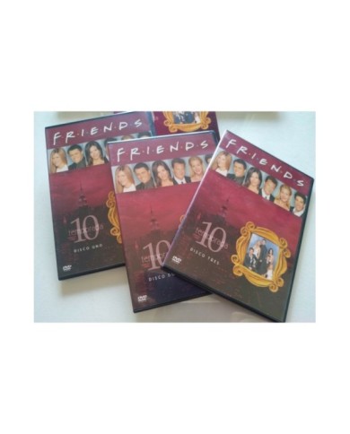 Friends Decima Temporada 10 Completa 2004 - 3 x DVD Espa?ol Ingles Region 2 Am