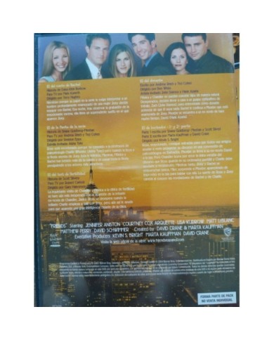 Friends Novena Temporada 9 Completa 2004 - 4 x DVD Espa?ol Ingles Region 2 Am