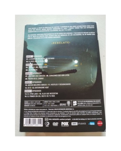 The Walking Dead Septima Temporada 7 Completa - 5 x DVD Espa?ol Ingles Reg 2 Am