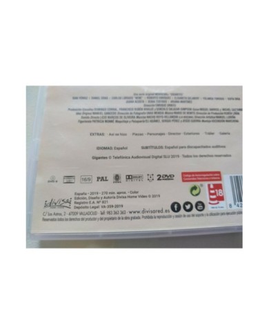 Gigantes Temporada Final Completa 2019 - 2 x DVD Espa?ol Region All Am