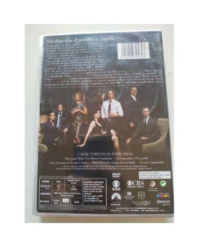 The Good Wife Tercera Temporada 3 Completa - 6 x DVD Espa?ol Ingles Region 2 Am