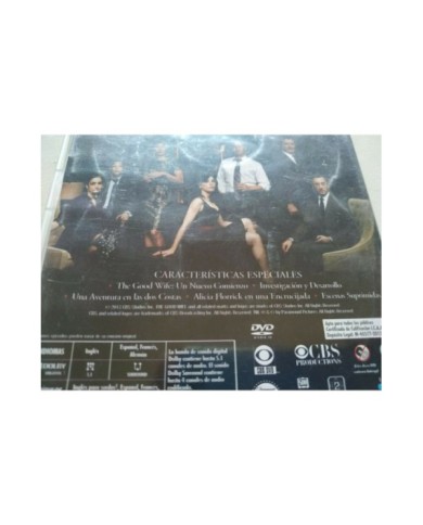 The Good Wife Tercera Temporada 3 Completa - 6 x DVD Espa?ol Ingles Region 2 Am