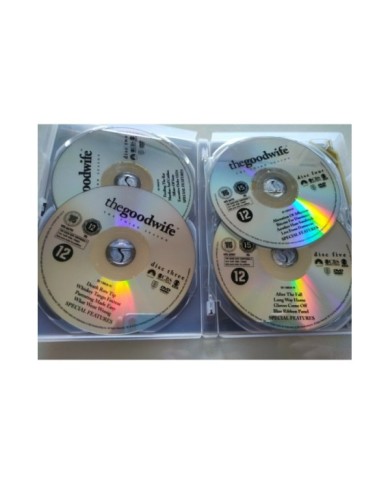 The Good Wife Tercera Temporada 3 Completa - 6 x DVD Espa?ol Ingles Region 2 Am