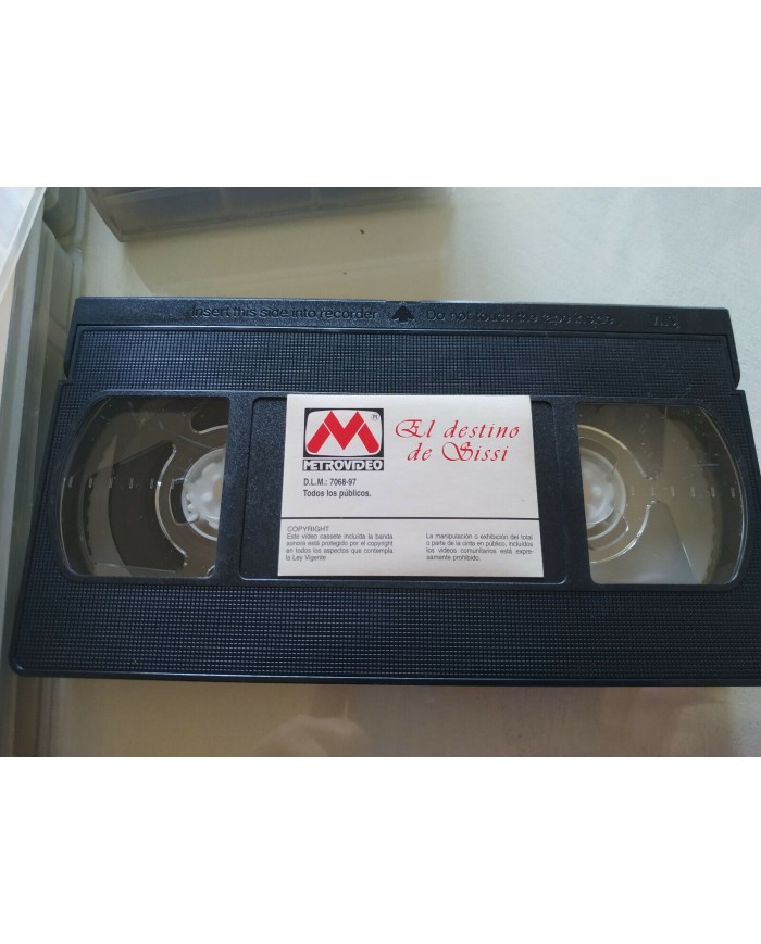 Sissi Emperatriz Coleccion 4 Peliculas Romy Schneider - 4 x VHS Espa?ol