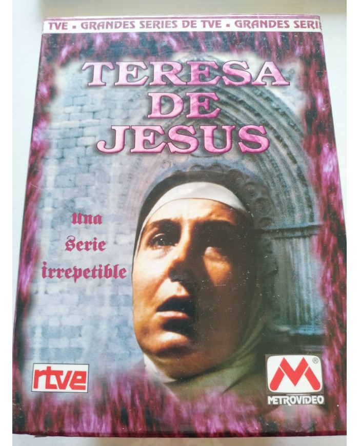 Teresa de Jesus RTVE Concha Velasco Paco Rabal Serie TV 1994 5 x VHS Espa?ol 3T