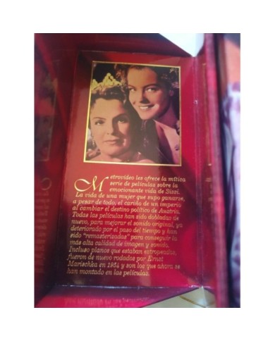 Sissi Emperatriz La Creacion de Un Mito Romy Schneider 1998 - 5 x VHS Espa?ol Am