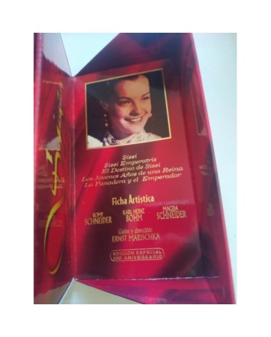 Sissi Emperatriz La Creacion de Un Mito Romy Schneider 1998 - 5 x VHS Espa?ol Am