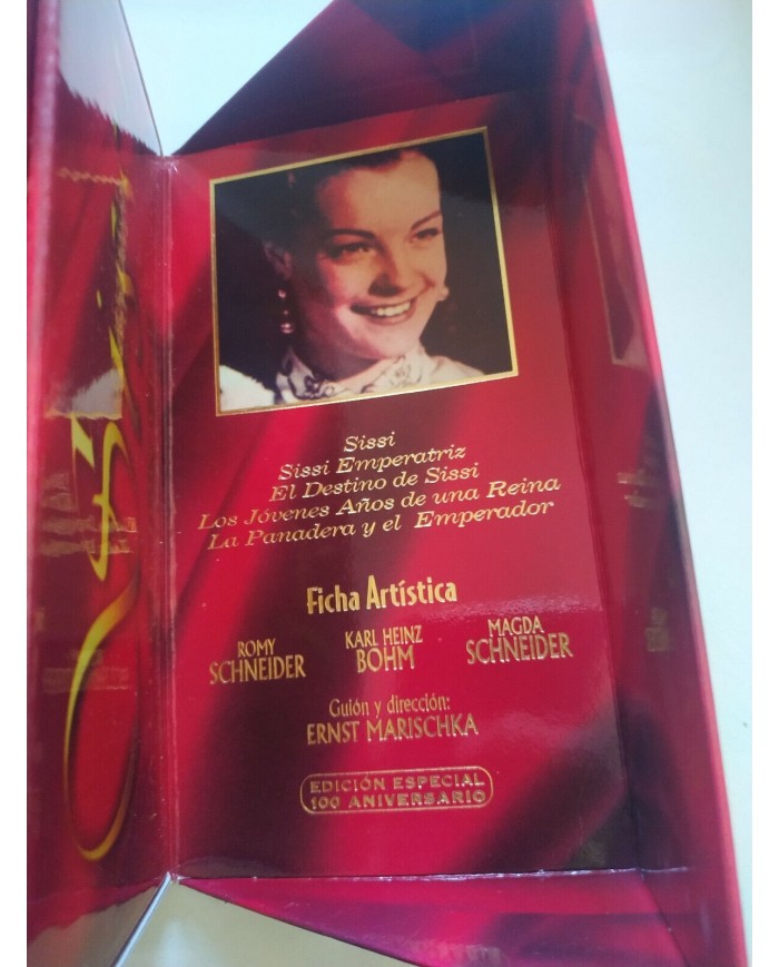 Sissi Emperatriz La Creacion de Un Mito Romy Schneider 1998 - 5 x VHS Espa?ol Am