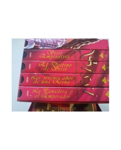 Sissi Emperatriz La Creacion de Un Mito Romy Schneider 1998 - 5 x VHS Espa?ol Am