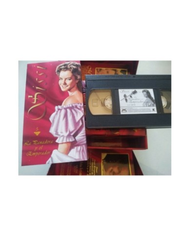 Sissi Emperatriz La Creacion de Un Mito Romy Schneider 1998 - 5 x VHS Espa?ol Am