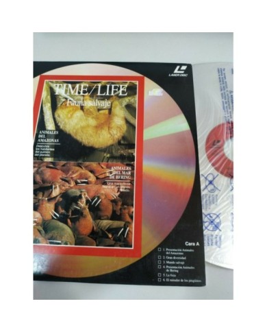 Time Life Animales del Amazonas Mar Bering Rojo - LASERDISC LD - 2T Time Life Animales del Amazonas Mar Bering Rojo - LASERDISC LD - 2T