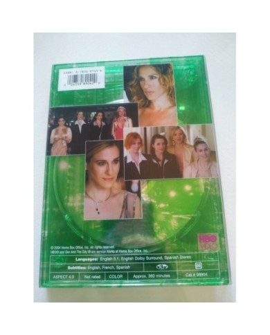 Sex And the City Season Six Part One - 3 x DVD Espa?ol Ingles Region 1 Am