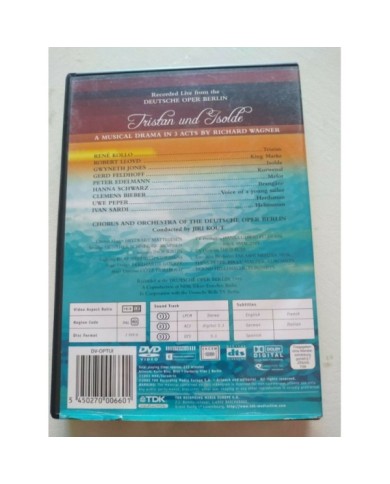 Wagner Tristan Und Isolda TDK 2002 - DVD Region All V.O. con Subtitulos Am