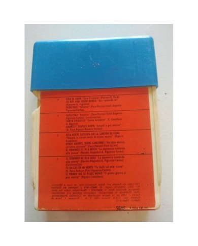 Gigliola Cinquetti Canta Espa?ol Italiano Cinta Cassette TC 8 Pistas CBS 1974