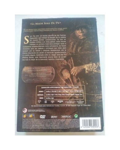 The Unit Primera Temporada 1 Completa - 4 x DVD + Extras Espa?ol Ingles 3T