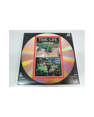 Time Life Animales del Amazonas Mar Bering Rojo - LASERDISC LD - 2T Time Life Animales del Amazonas Mar Bering Rojo - LASERDISC LD - 2T