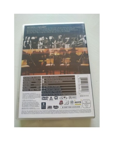 The Corrs Unplugged Warner - DVD Ingles Region All Am