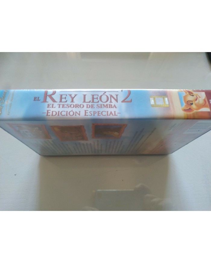 El Rey Leon 2 El Tesoro de Simba Walt Disney - VHS Cinta Tape Espa?ol Nueva 3T