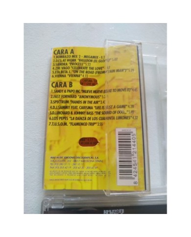 Bombazo Mix 2 Max Music 1996 Megamix DJ Spectrum - 2 x Cinta Tape Cassette 2T