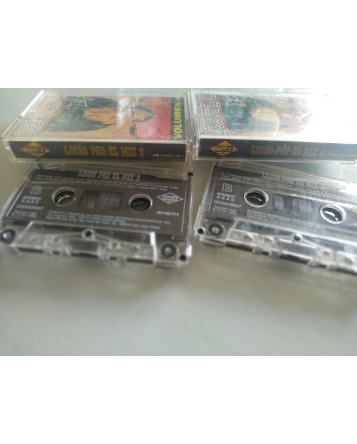 Locos Por el Mix 2 Max Music 1996 DJ Kroma Nasen - 2 x Cinta Tape Cassette 2T