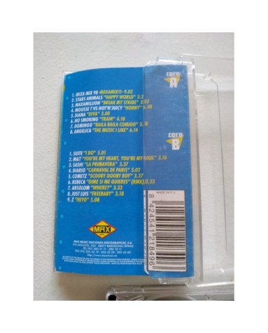 Ibiza Mix 98 Max Music 1998 Suite Sash Rebeca - 2 x Cinta Tape Cassette 2T