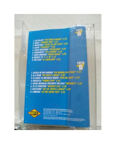 Ibiza Mix 98 Max Music 1998 Suite Sash Rebeca - 2 x Cinta Tape Cassette 2T