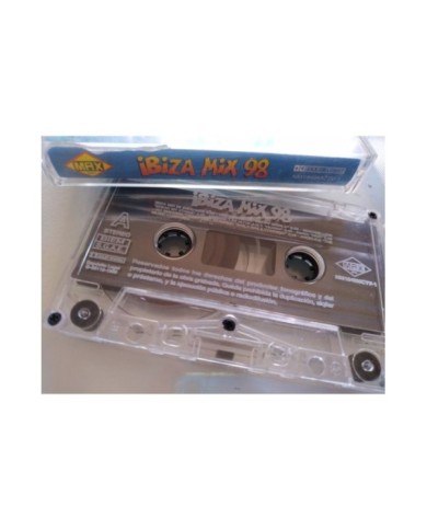 Ibiza Mix 98 Max Music 1998 Suite Sash Rebeca - 2 x Cinta Tape Cassette 2T