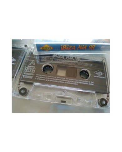Ibiza Mix 98 Max Music 1998 Suite Sash Rebeca - 2 x Cinta Tape Cassette 2T