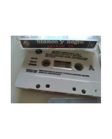 Blanco y Negro Mix 3 Mixed By Jordi Luque & Quim Quer 2 x Cinta Tape Cassette 2T